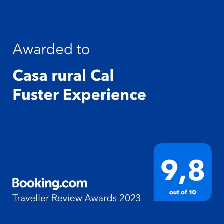 Casa Rural Cal Fuster Experience Terrades Esterno foto