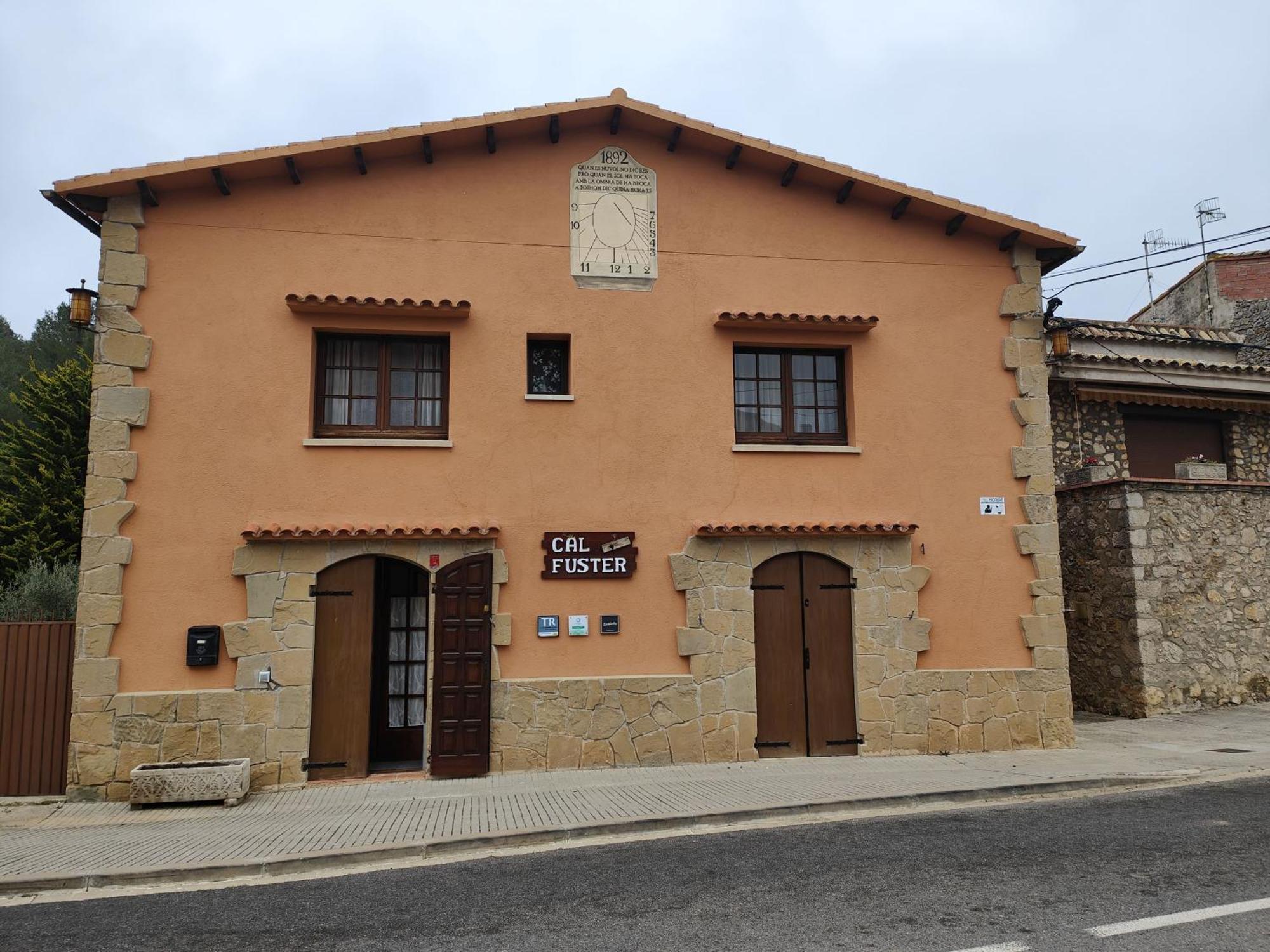 Casa Rural Cal Fuster Experience Terrades Esterno foto